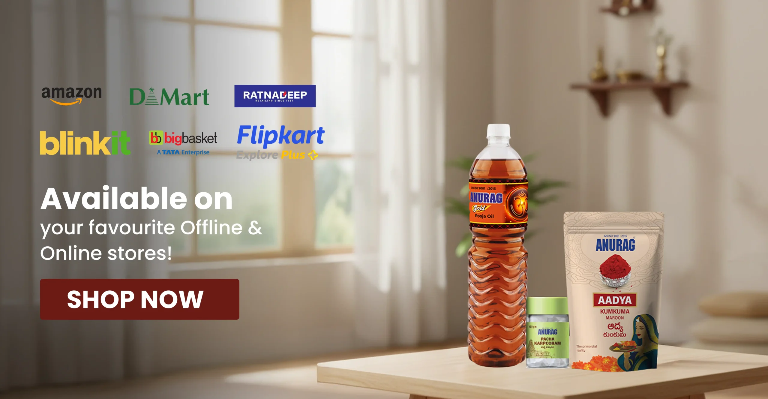 Anurag Pooja Products Partners